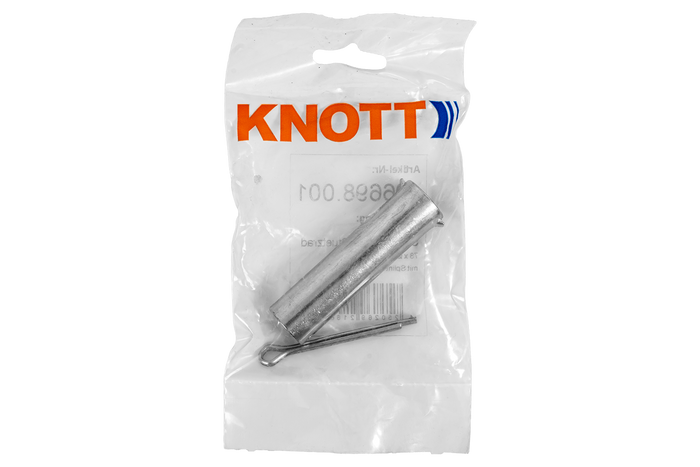 KNOTT 406698.001 Eje de rueda de soporte, buje 78x20mm