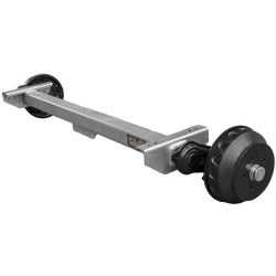Eje con freno KNOTT VGB18MV para remolque/transportador 1800 kg 1300 mm 1800 mm 5 x 112