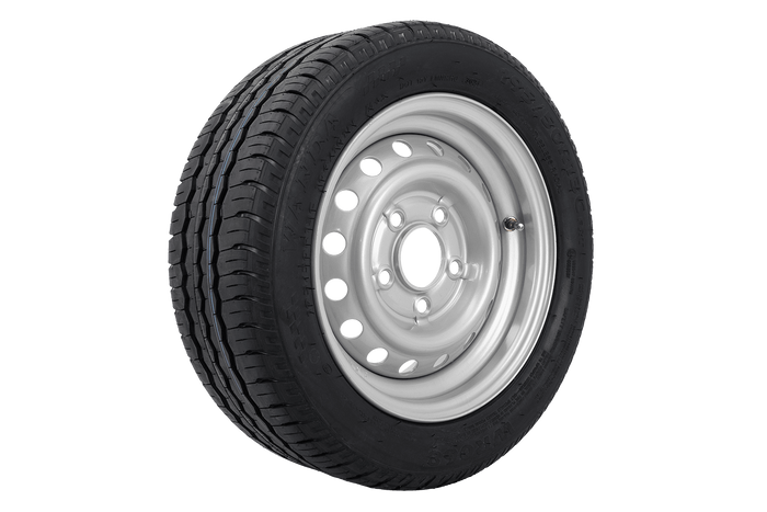 Rueda reforzada para remolque NEUMÁTICO WANDA 195/50 R13C 104/101N LLANTA TRAILER TOP 5.5Jx13"H2 5x112 ET:30