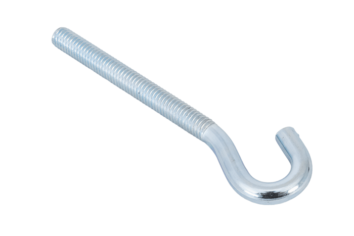 Gancho de construcción DROMET HZ M6x80 con extremo abierto (curvado)