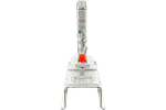 Enganche de bola AL-KO AK7 para remolque de 750 kg con barra de tiro cuadrada de 60 mm