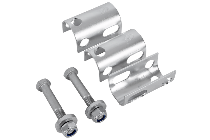 Enganche de bola STEELPRESS ZSK-1700D+Z2 para remolque de 1700 kg con barra de tiro tubular de 35-50 mm