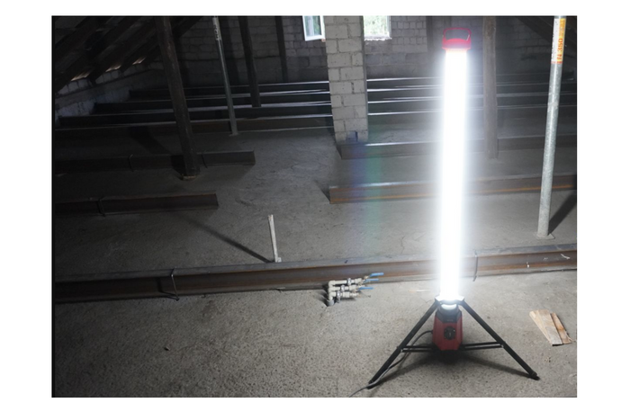 Lámpara de taller LED YATO YT-08496, tubo de 360°, 7500 lm