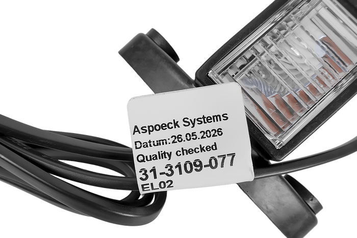 Luz de posición lateral LED ASPÖCK SUPERPOINT IV, izquierda