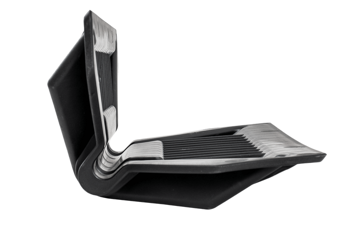 Esquina protectora para la fijación de correas de transporte PLASTEX KP CROSS Escuadra de sujeción para correas