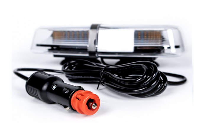 Luz de advertencia LED KAMAR BLK0010, luz intermitente naranja.
