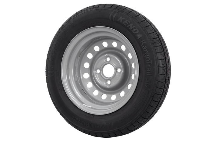 Rueda remolque NEUMÁTICOS KENDA 145/80 R13 78N KENDA LLANTA 4Jx13"H2 4x100 ET:30
