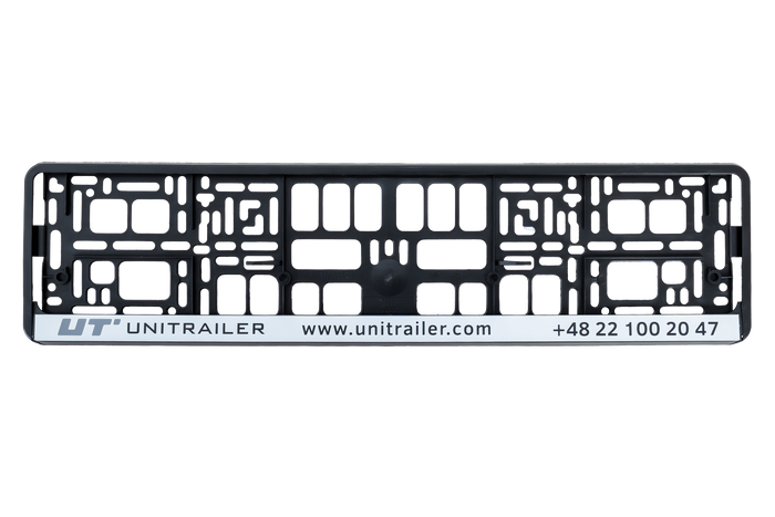 Marco de matrícula UNITRAILER