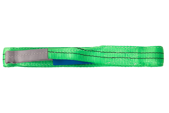 Correa de elevación HEFFA de 3 m/60 mm/2 t con presillas