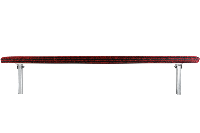 Soporte lateral plano UNITRAILER, longitud 200 cm, altura 30 cm, para remolque de barco