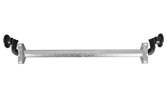 AL-KO OPTIMA eje sin freno para remolque 750kg 1180mm 1560mm 4x100