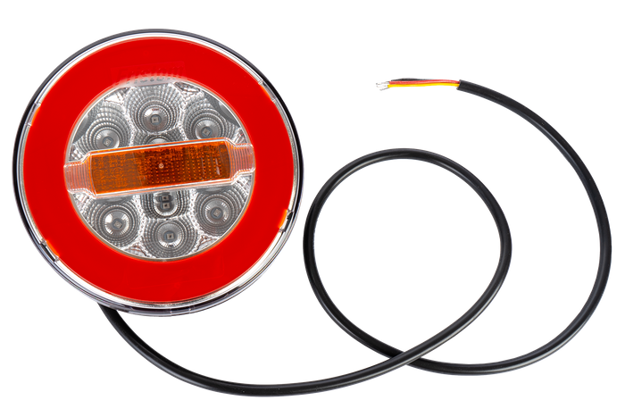 Piloto trasero LED FRISTOM FT-113, 3 funciones universales