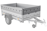 Laterales de aluminio BIS para el remolque UNITRAILER GARDEN 230 KIPP ALU