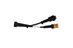 Adaptador de bayoneta ASPOCK de 5 pines con ramal para luz antiniebla y luz de marcha atrás de 0,1 m