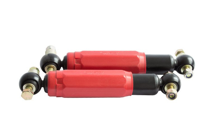 Conjunto: 2 amortiguadores AL-KO Octagon 1800 - 3500 kg rojos