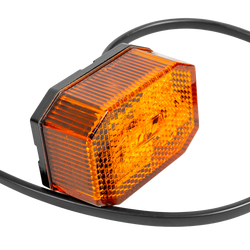 Lámpara de señalización LED universal ASPÖCK FLEXIPOINT naranja