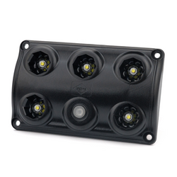 Lámpara LED HORPOL LWD2153/CZ de 900 lm, color negro, para interior de coche, con interruptor.