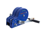 Cabrestante Knott 1150 kg con cinta carcasa azul