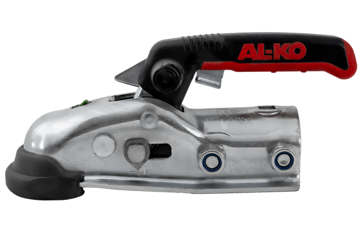 Enganche de bola AL-KO AK161 para remolque de 1600 kg con barra de tiro tubular de 50 mm