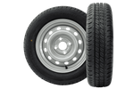 Juego de dos ruedas para remolques UNITRAILER / TEMARED / REMOL-CAR NEUMÁTICOS LINGLONG 155/70 R13 75N LLANTAS UNITRAILER 4Jx13" 4x100 ET:30