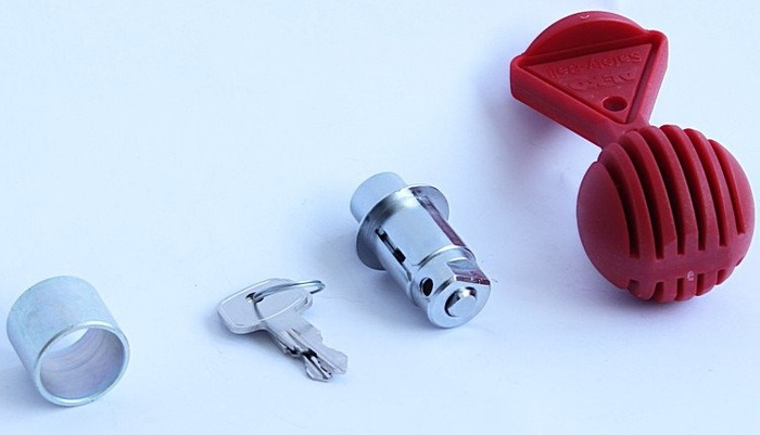 Antirrobo de cerradura cilíndrica plus AK301 AL-KO con safety ball para cabezal