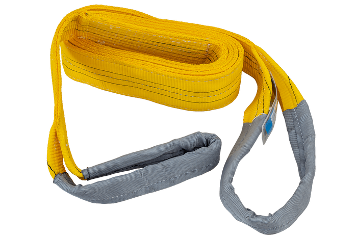 Eslinga de grúa HEFFA de 4 m/90 mm/3 t con bucles