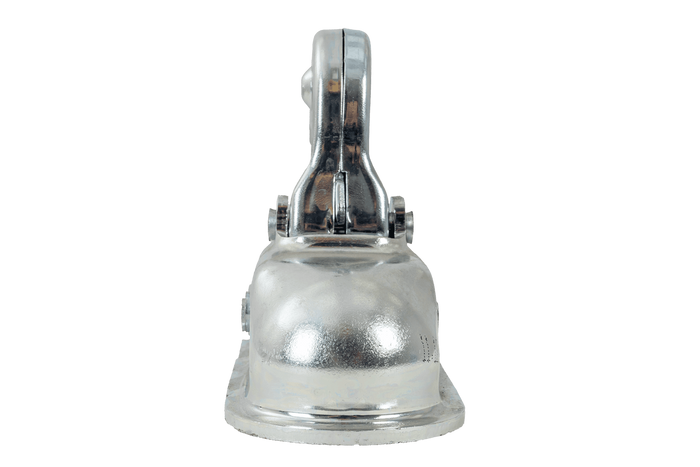 Enganche de bola STEELPRESS BC-1200C para remolque de 1200 kg con barra de tiro tubular de 50 mm