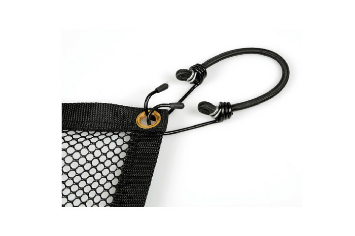 Mampara para perros LAMPA PET-2 barrera de malla fijada a los asientos delanteros 115x65cm