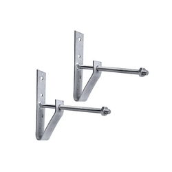 Juego de dos soportes de pared para ruedas ProPlus 390050