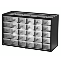 Organizador de taller con 30 cajones, armario STANLEY OPP de 365x225 mm.