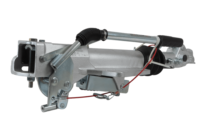 Dispositivo de inercia AL-KO UN3500 con enganche AK351 para remolque de 3500 kg con barra de tiro tipo V