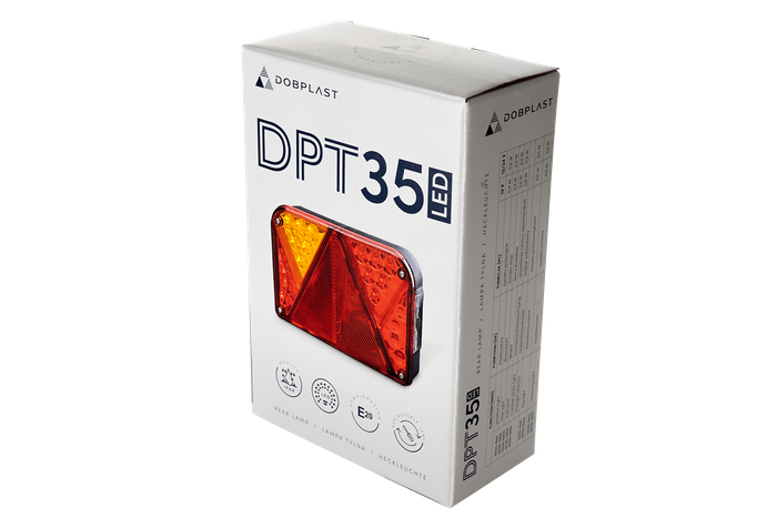 Luz trasera LED DOBPLAST DPT35 5 funciones derecha