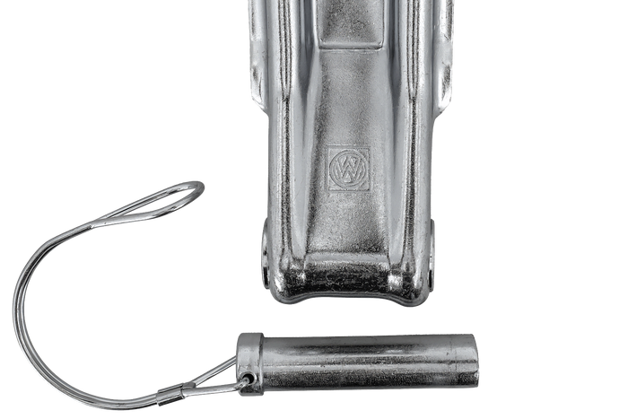 Bisagra lateral con tirador WINTERHOFF BSCH 10-17-170+BSCHG 10-17-C montaje lateral completo para remolque