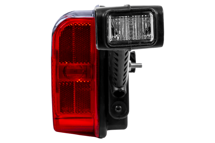Piloto trasero LED ASPÖCK EUROPOINT III con base de bayoneta de 7 pines ASS2 y bocina de 7 funciones (derecha)