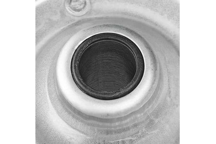 Rueda de repuesto para ProPlus 341540, rueda jockey de caucho macizo de 200x50 mm.