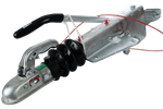 Dispositivo de inercia KNOTT KF17C con enganche K20B para remolque de 1700kg con lanza en V