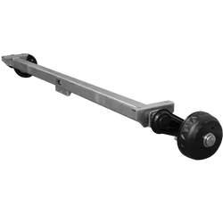 Eje con freno KNOTT VGB13M para remolque/portacoches 1350 kg 1900 mm 2350 mm 5x112