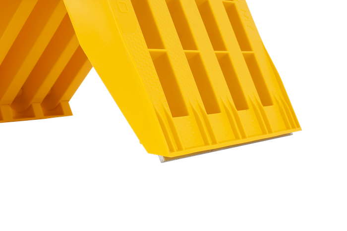 Calzo de rueda plegable LOKHEN ORIGAMY 56 h: 230 mm / juego con mango