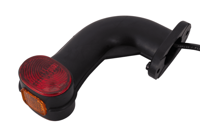 Lámpara de posición izquierda ASPÖCK SUPERPOINT II sobre brazo de goma