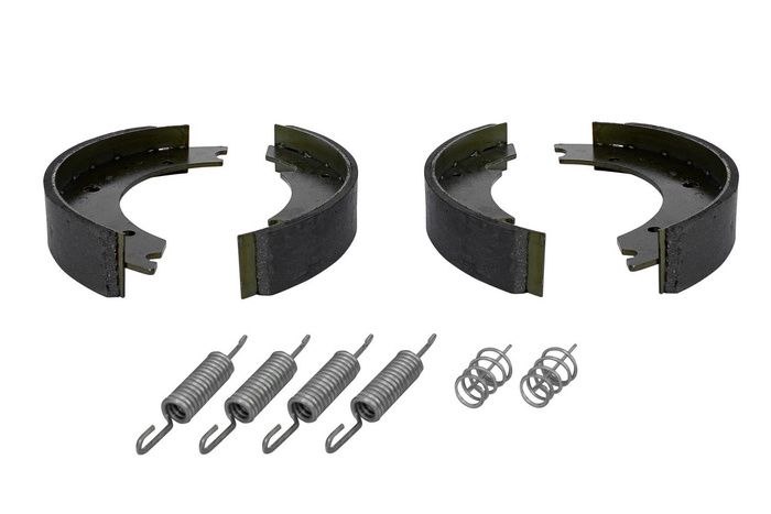 Zapatas de freno para ejes KNOTT 250x40 con un completo de muelles UNITRAILER
