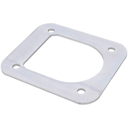 Arandela soporte de suelo STEELPRESS PW-01, placa de refuerzo para asegurar la carga del remolque
