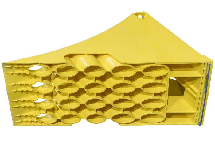 Calzo para ruedas OUTLET PLASTEX h: 224 mm