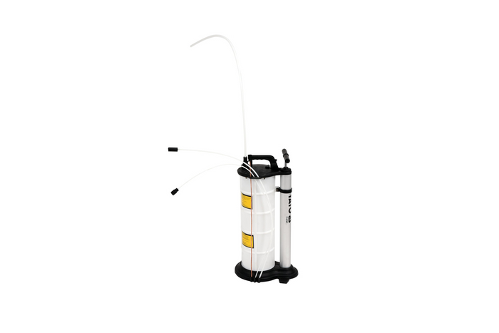 Extractor de aceite manual YATO YT-07087 para cambio de aceite y fluidos de funcionamiento, 9L