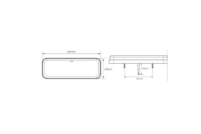 Luz trasera TruckLED L1871 LED NEON DYNAMIC de 6 funciones (izquierda)