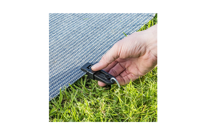 Juego de cuatro clips de montaje para lona ProPlus 361738