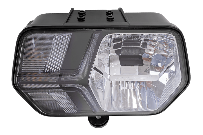 Faro delantero LED ASPÖCK LuxLED II de 7 funciones, 6 pines, DEUTSCH DT06-6S, derecho