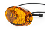 Lámpara de señalización LED ASPÖCK FLATPOINT II, ​​naranja, universal