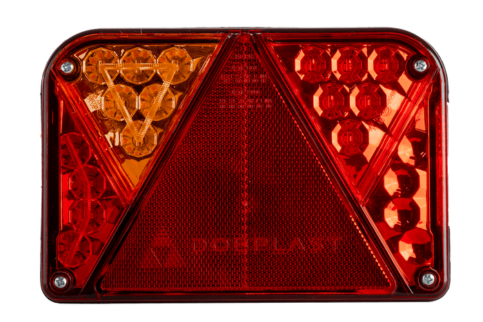 Piloto trasero LED DOBPLAST DPT35 6 funciones izquierda