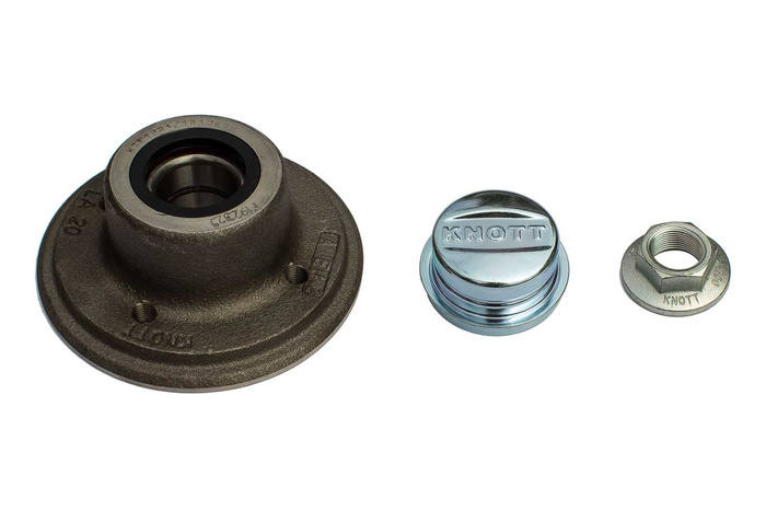 Buje con rodamiento KNOTT 4x100
