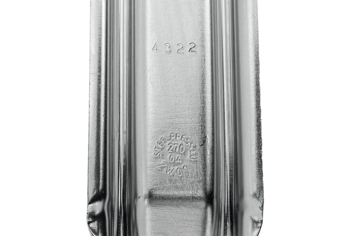 Bisagra lateral con tirador STEELPRESS ZW-01.270A+UZ-01B montaje lateral remolque completo